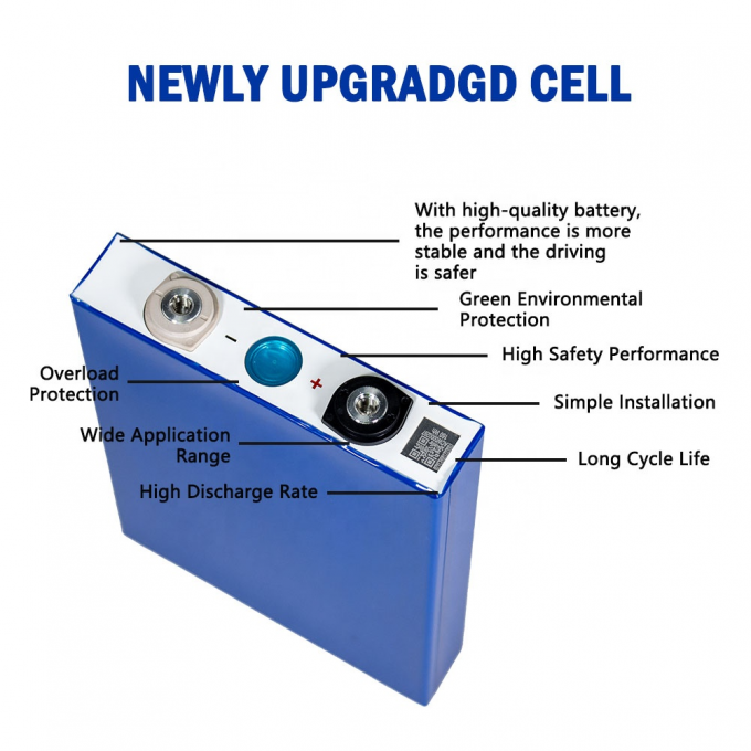 3.2v 200ah Lifepo4 سلول باتری لیتیوم فسفات آهن منشوری OEM 0