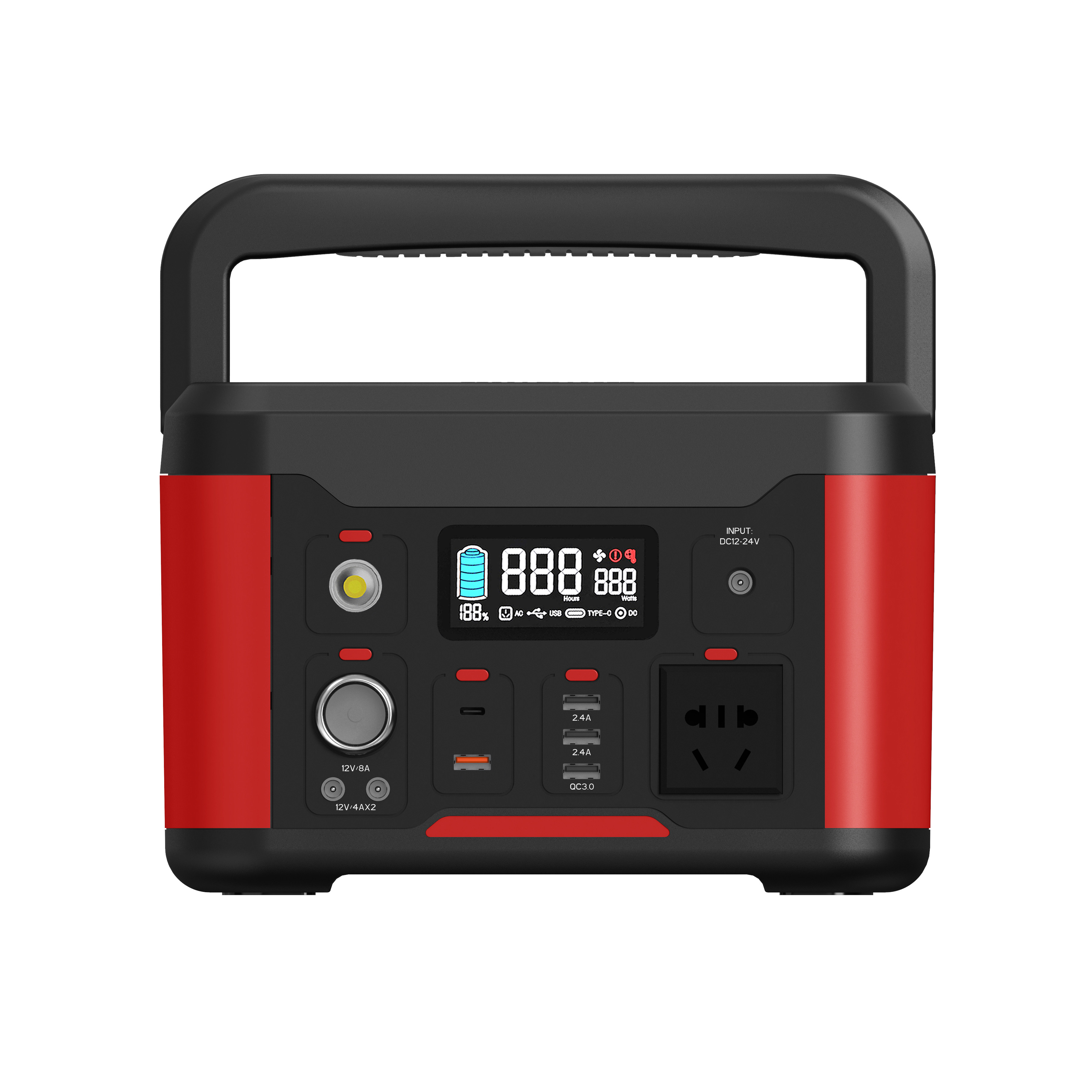 500W Solar Portable Power Station