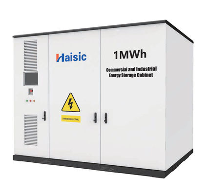 quality 200KW/1MWH سیستم باتری ذخیره سازی خورشیدی هیبرید BESS factory